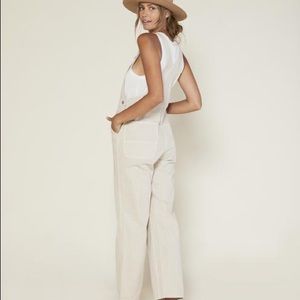 Outerknown Voyage Tan Overalls SZ L